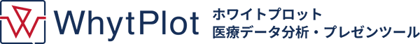 WhytPlot ホワイトプロット 医療データ分析・プレゼンツール